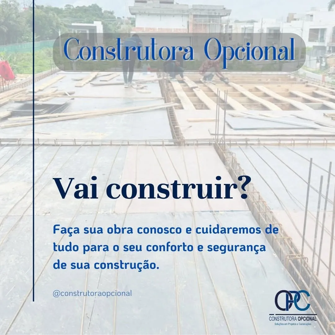 Laje armada pronta para concretagem