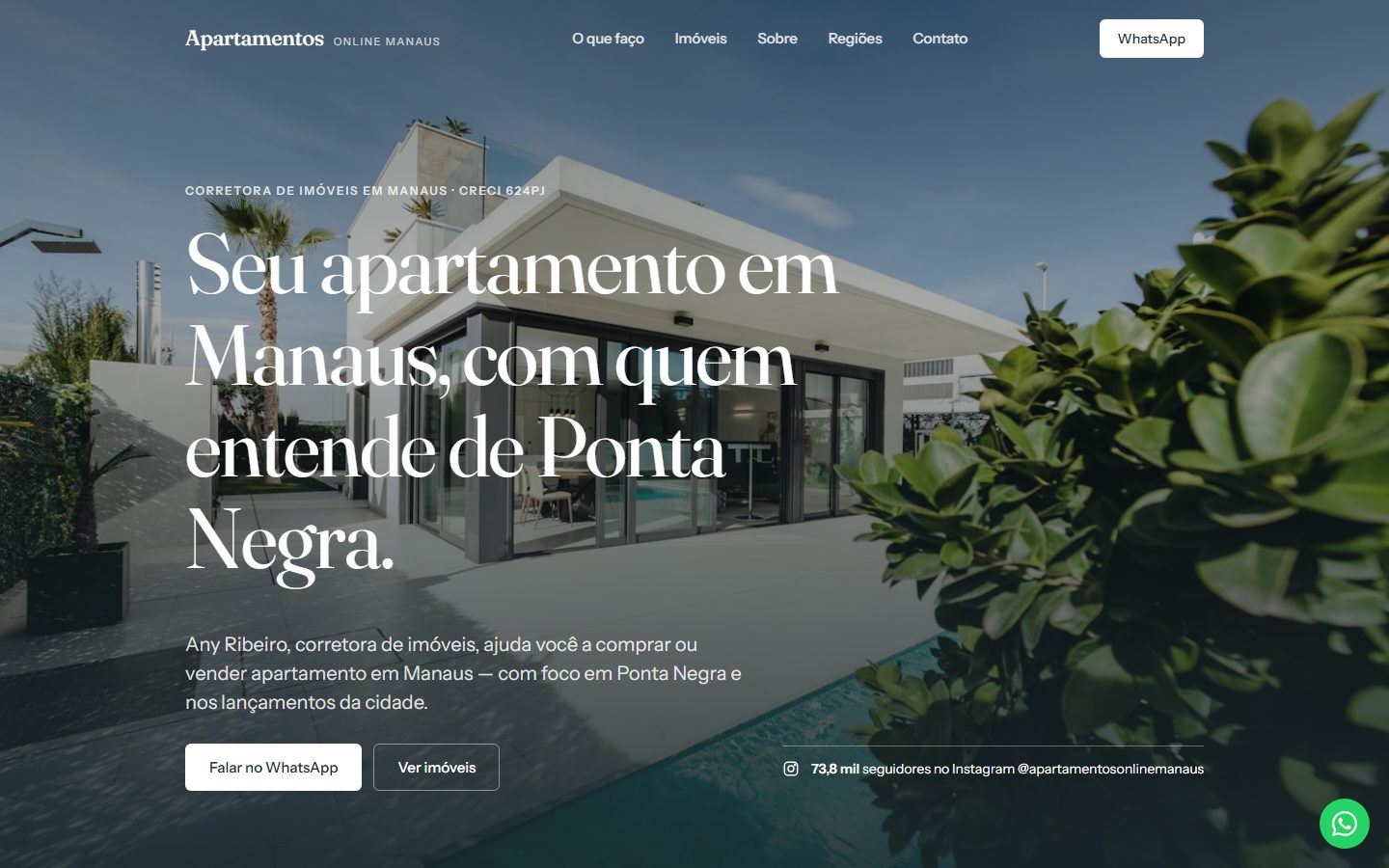 Site Apartamentos Online Manaus