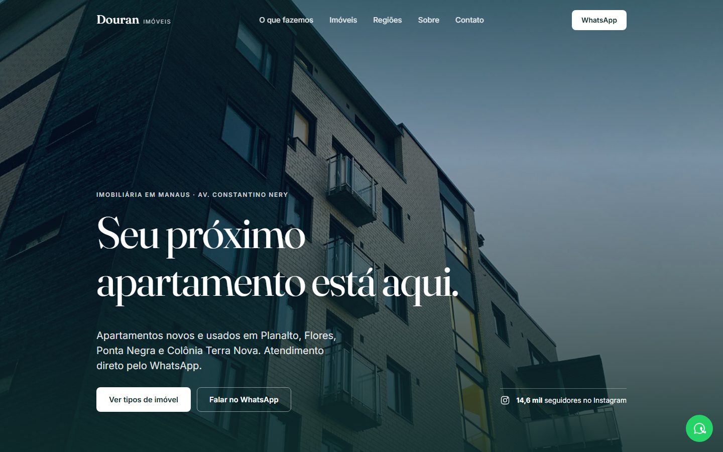Site Douran Imóveis