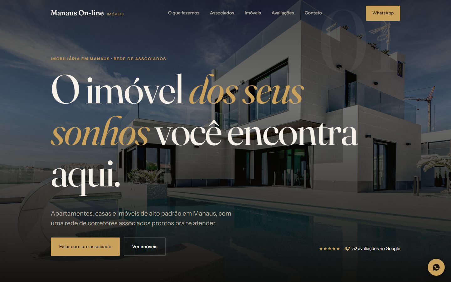 Site Imóveis Manaus On-line