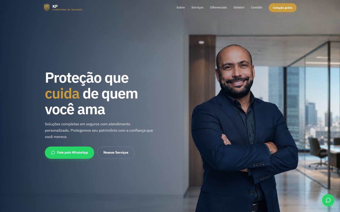 Site KP Seguros