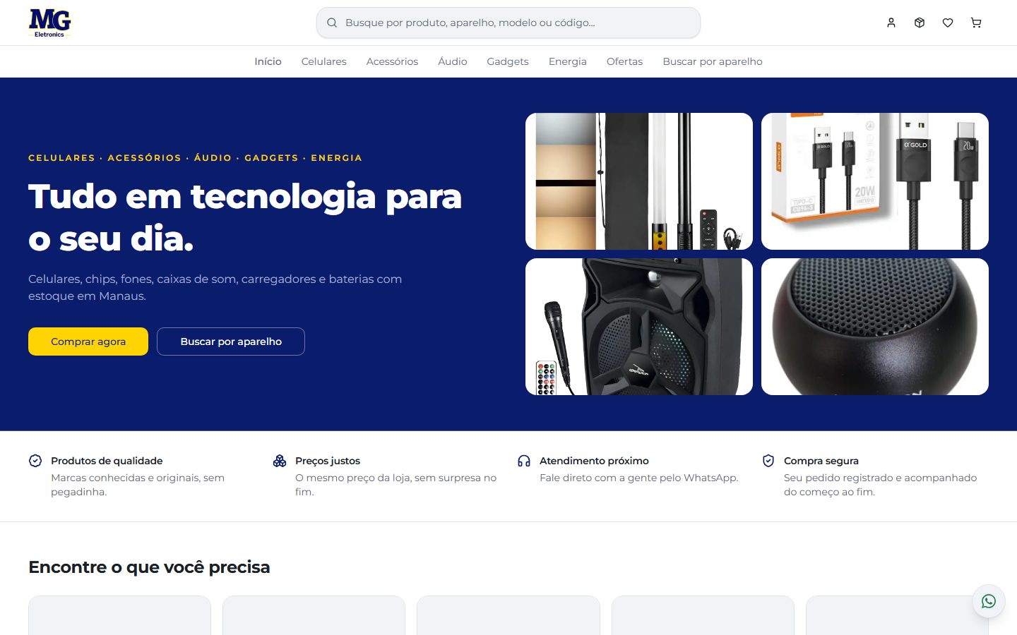 Site MG Eletronics