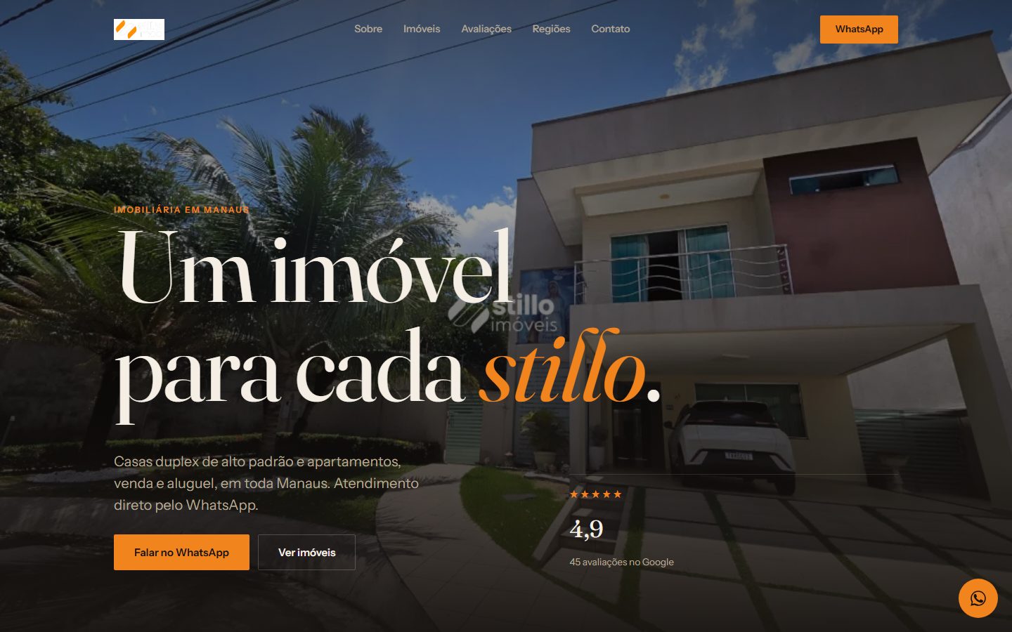 Site Stillo Imóveis