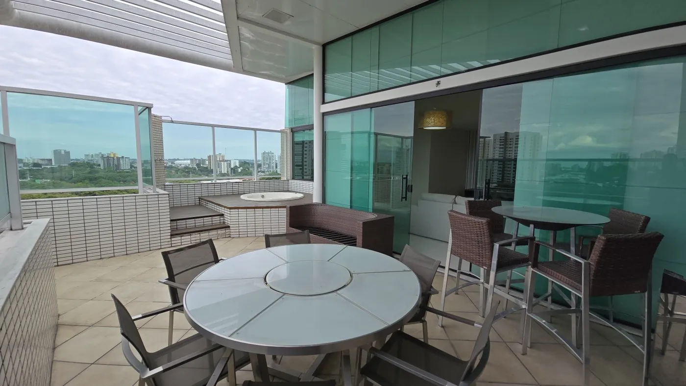 Área de lazer no rooftop de condomínio, foto livre