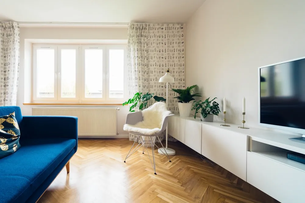 Sala de estar de apartamento — foto ilustrativa