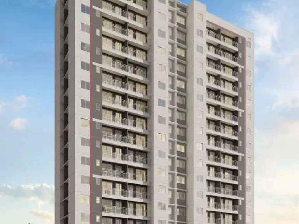 Fachada de prédio de apartamento, 2 quartos, no Parque 10